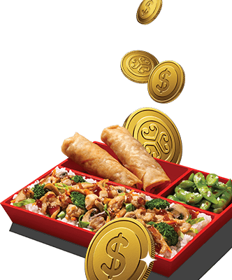 Bento Meals with Edo Coins